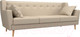 Миниатюра изображения товара Диван Лига Диванов Брайтон 291 3-х местный / 109167 (экокожа, бежевый)