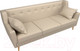 Миниатюра изображения товара Диван Лига Диванов Брайтон 291 3-х местный / 109167 (экокожа, бежевый)