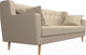 Миниатюра изображения товара Диван Лига Диванов Брайтон 291 3-х местный / 109167 (экокожа, бежевый)