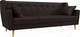 Миниатюра изображения товара Диван Лига Диванов Брайтон 291 3-х местный / 109169 (экокожа, коричневый)