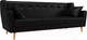 Миниатюра изображения товара Диван Лига Диванов Брайтон 291 3-х местный / 109170 (экокожа, черный)