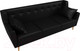 Миниатюра изображения товара Диван Лига Диванов Брайтон 291 3-х местный / 109170 (экокожа, черный)