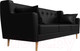 Миниатюра изображения товара Диван Лига Диванов Брайтон 291 3-х местный / 109170 (экокожа, черный)