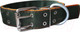 Миниатюра изображения товара Ошейник Сима Брезент/текстиль тройной / 103019 (35мм)