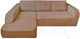 Миниатюра изображения товара Чехол на угловой диван Софатэкс ПО-3 без оборки левый (кофе с молоком)