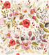 Миниатюра изображения товара Скатерть JoyArty Цветочная солянка / tcox_30479 (120x145)