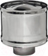 Миниатюра изображения товара Колпак для дымохода Ferrum 430/0.5мм Ф110 / f2002 (с ветрозащитой)