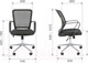 Миниатюра изображения товара Кресло офисное Chairman 698 хром (TW-01, черный)