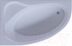 Миниатюра изображения товара Ванна акриловая Aquatek Фиджи 170х110 L / FID170-0000006 (с каркасом и экраном)
