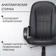 Миниатюра изображения товара Кресло офисное Бюрократ T-898AXSN (искусственная кожа черный Leather Black/пластик)