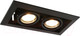 Миниатюра изображения товара Точечный светильник Arte Lamp A5941PL-2BK