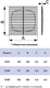 Миниатюра изображения товара Решетка вентиляционная ERA 1919Г