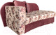 Миниатюра изображения товара Тахта Lama мебель Пингвин-5 правый (Arcadia Salmon/Amigo Berry)