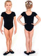 Миниатюра изображения товара Купальник для художественной гимнастики Indigo Sport SM-189 (р.44, черный)