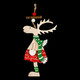 Миниатюра изображения товара Елочная игрушка Erich Krause Decor Олень в шарфе / 47741