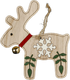 Миниатюра изображения товара Елочная игрушка Erich Krause Decor Олень с колокольчиком / 47745