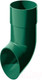 Миниатюра изображения товара Слив трубы водосточной Технониколь ПВХ 425674 (зеленый)