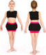 Миниатюра изображения товара Юбка-шорты детские Indigo Sport SM-351 (р.38, черный/фуксия)