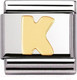 Миниатюра изображения товара Звено для браслета NominatioN Буква K 030101/11
