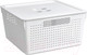 Миниатюра изображения товара Корзина Violet Лофт с крышкой / 6911106 (11л, белый)