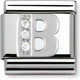 Миниатюра изображения товара Звено для браслета NominatioN Буква B 330301/02