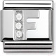 Миниатюра изображения товара Звено для браслета NominatioN Буква F 330301/06