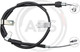 Миниатюра изображения товара Трос ручного тормоза ABS K13996