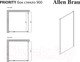 Миниатюра изображения товара Душевая стенка Allen Brau Priority 3.31018.BBA / 256526