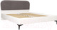 Миниатюра изображения товара Каркас кровати Mobi Валенсия 11.36.02 (белый РЕ шагрень/белый шагрень ПВХ)
