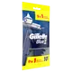 Миниатюра изображения товара Набор бритвенных станков Gillette Blue II одноразовые (10шт)
