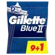 Миниатюра изображения товара Набор бритвенных станков Gillette Blue II одноразовые (10шт)