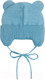 Миниатюра изображения товара Шапочка для малышей Amarobaby Pure Love Bear / AB-OD21-PLB16/19-40 (голубой, р-р 40-42)