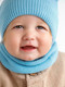 Миниатюра изображения товара Шапочка для малышей Amarobaby Pure Love Bear / AB-OD21-PLB16/19-40 (голубой, р-р 40-42)