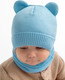 Миниатюра изображения товара Шапочка для малышей Amarobaby Pure Love Bear / AB-OD21-PLB16/19-40 (голубой, р-р 40-42)