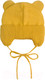 Миниатюра изображения товара Шапочка для малышей Amarobaby Pure Love Bear / AB-OD21-PLB16/04-40 (желтый, р-р 40-42)
