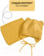 Миниатюра изображения товара Шапочка для малышей Amarobaby Pure Love Bear / AB-OD21-PLB16/04-46 (желтый, р-р 46-48)