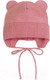 Миниатюра изображения товара Шапочка для малышей Amarobaby Pure Love Bear / AB-OD21-PLB16/06-40 (розовый, р-р 40-42)