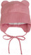 Миниатюра изображения товара Шапочка для малышей Amarobaby Pure Love Bear / AB-OD21-PLB16/06-40 (розовый, р-р 40-42)
