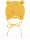 Миниатюра изображения товара Шапочка для малышей Amarobaby Pure Love Pompony / AB-OD21-PLP16/04-42 (желтый, р-р 42-44)