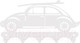 Миниатюра изображения товара Ключница настенная KN Машина Beetle (белый)