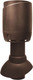 Миниатюра изображения товара Выход вентиляционный на крышу Vilpe Flow С колпаком 110Р/300 / 350234-2 (коричневый)