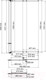 Миниатюра изображения товара Стеклянная шторка для ванны Wasserkraft Main 41S02-80 (140x80)