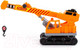 Миниатюра изображения товара Кран игрушечный Полесье Монолит Гусеничный / 89649