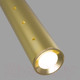 Миниатюра изображения товара Потолочный светильник Elektrostandard 50214/1 LED (золото)