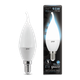 Миниатюра изображения товара Лампа Gauss Свеча на ветру 9.5W 950lm 4100K E14 / 104101210