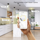 Миниатюра изображения товара Умная лампа Gauss SmartHome А60 8.5W 806лм E27 DIM / 1050112 (управление голосом/смартфоном)