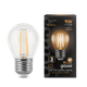 Миниатюра изображения товара Лампа Gauss Filament Шар 9W 680lm 2700К Е27 / 105802109