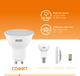 Миниатюра изображения товара Лампа Gauss Elementary GU10 11W 3000К / 13611