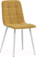 Миниатюра изображения товара Стул Импэкс Leset Скай (металл белый/велюр горчичный)