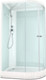 Миниатюра изображения товара Душевая кабина Domani-Spa Delight 128 L / DS01D128LLWM00 (белый/сатин-матированное стекло)